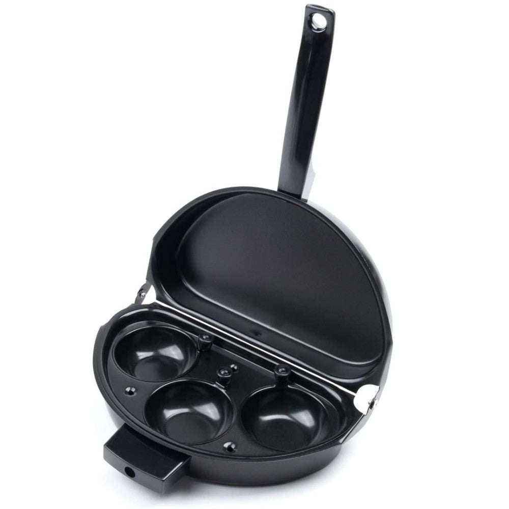 Fox Run 4498 Non-Stick Omelette Pan with Egg Poacher Set