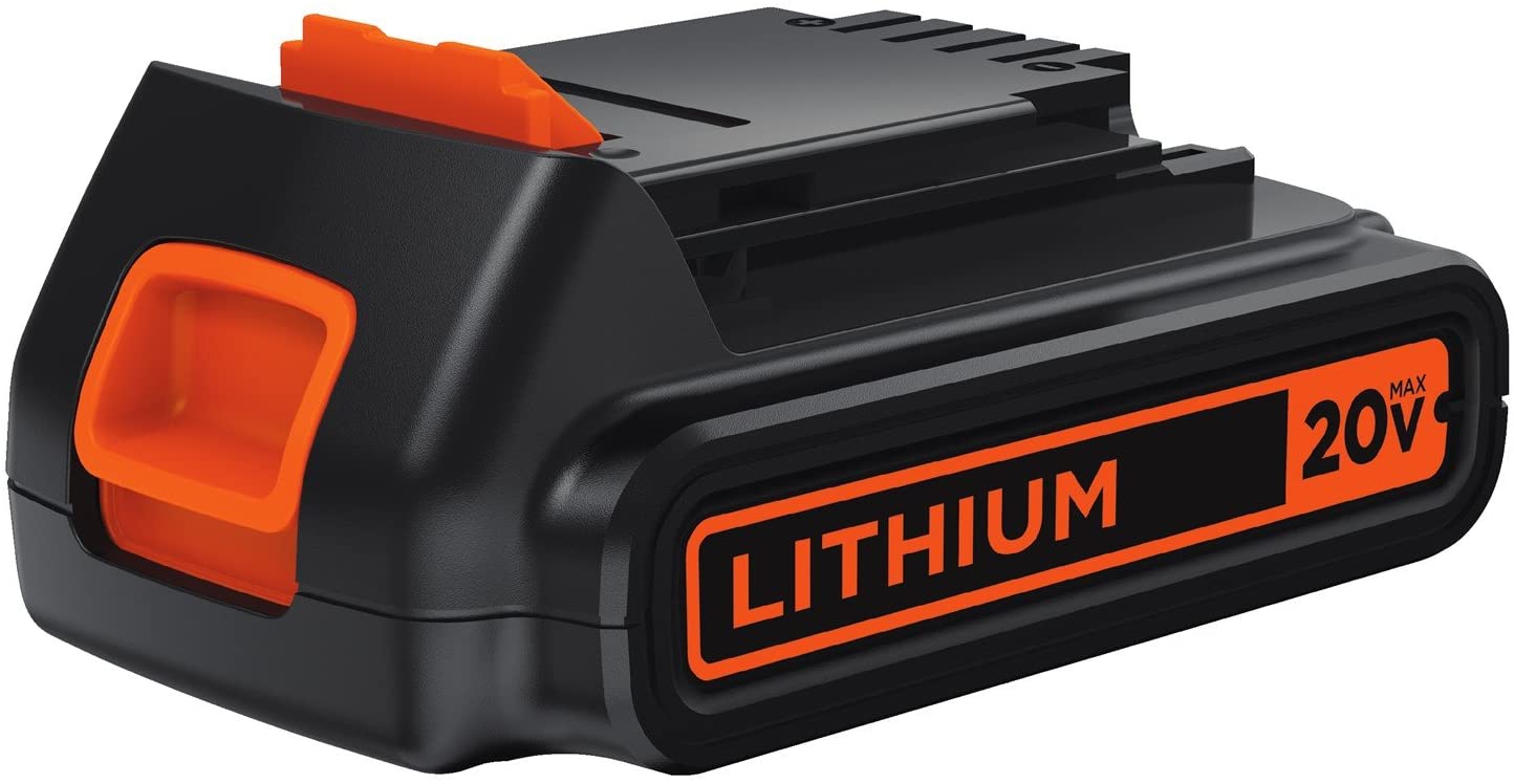 BLACK DECKER 20V MAX 1.5 Ah Lithium Ion Battery LBXR20 Home