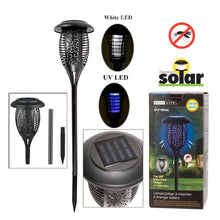 Charger l&#39;image dans la galerie, DECO LITE 49028 Lumière LED solaire 31,5&quot; et piquet de jardin anti-insectes UV
