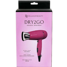 Load image into Gallery viewer, RELAXUS 544432 Dry2Go Travel Blow Dryer
