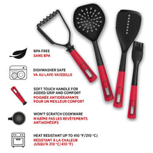 Charger l&#39;image dans la galerie, SPATULE COUDEE SILICONE ROUGE
