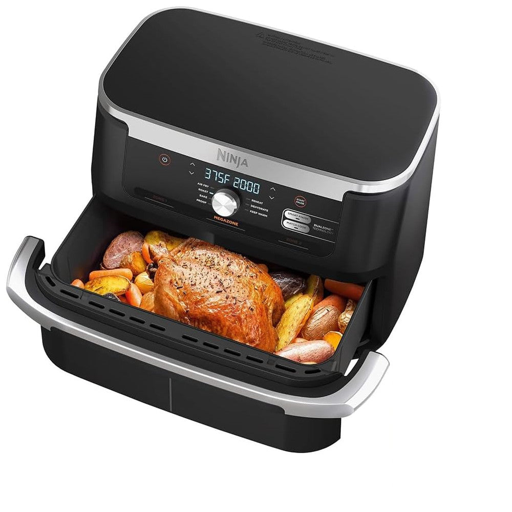 NINJA AD600CO Foodi 7-in-1 DualZone FlexBasket Air Fryer - Factory serviced with Home Essentials warranty