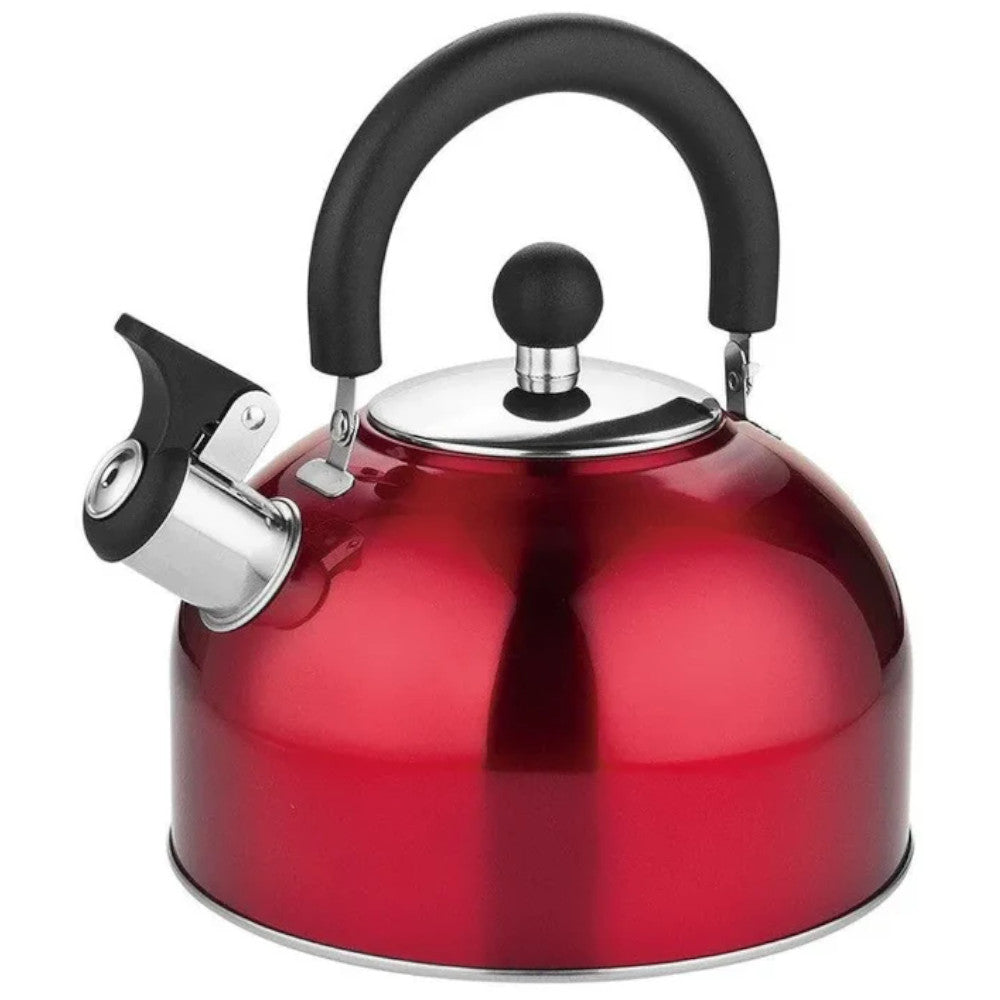 HAUZ AKL7161 Whistling Stovetop Stainless Steel Kettle 2L