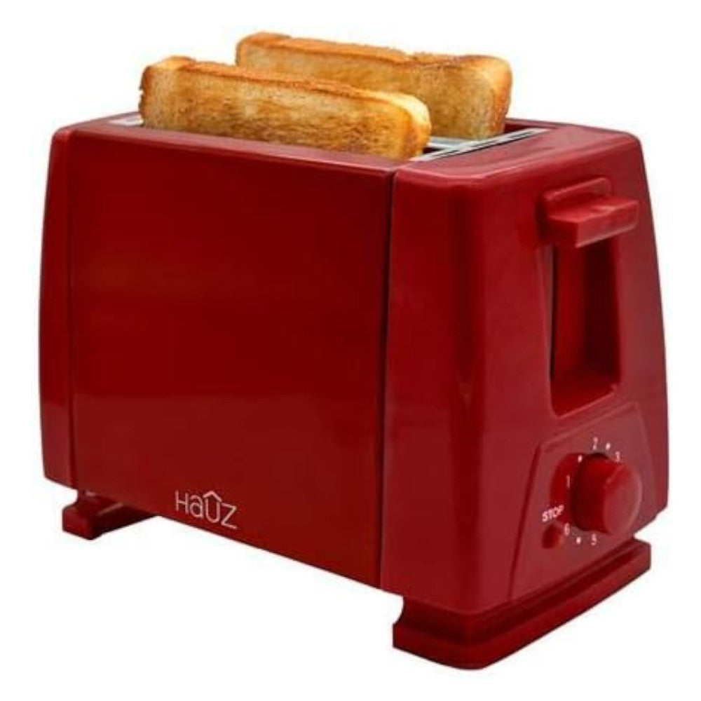 HAUZ AT2SR 2 Slice Toaster red