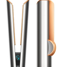 Load image into Gallery viewer, DYSON OFFICIAL OUTLET- Airstrait Straightener- Bright Nickel/Rich Copper- Refurbished (EXCELLENT) with 1 year Dyson Warranty
