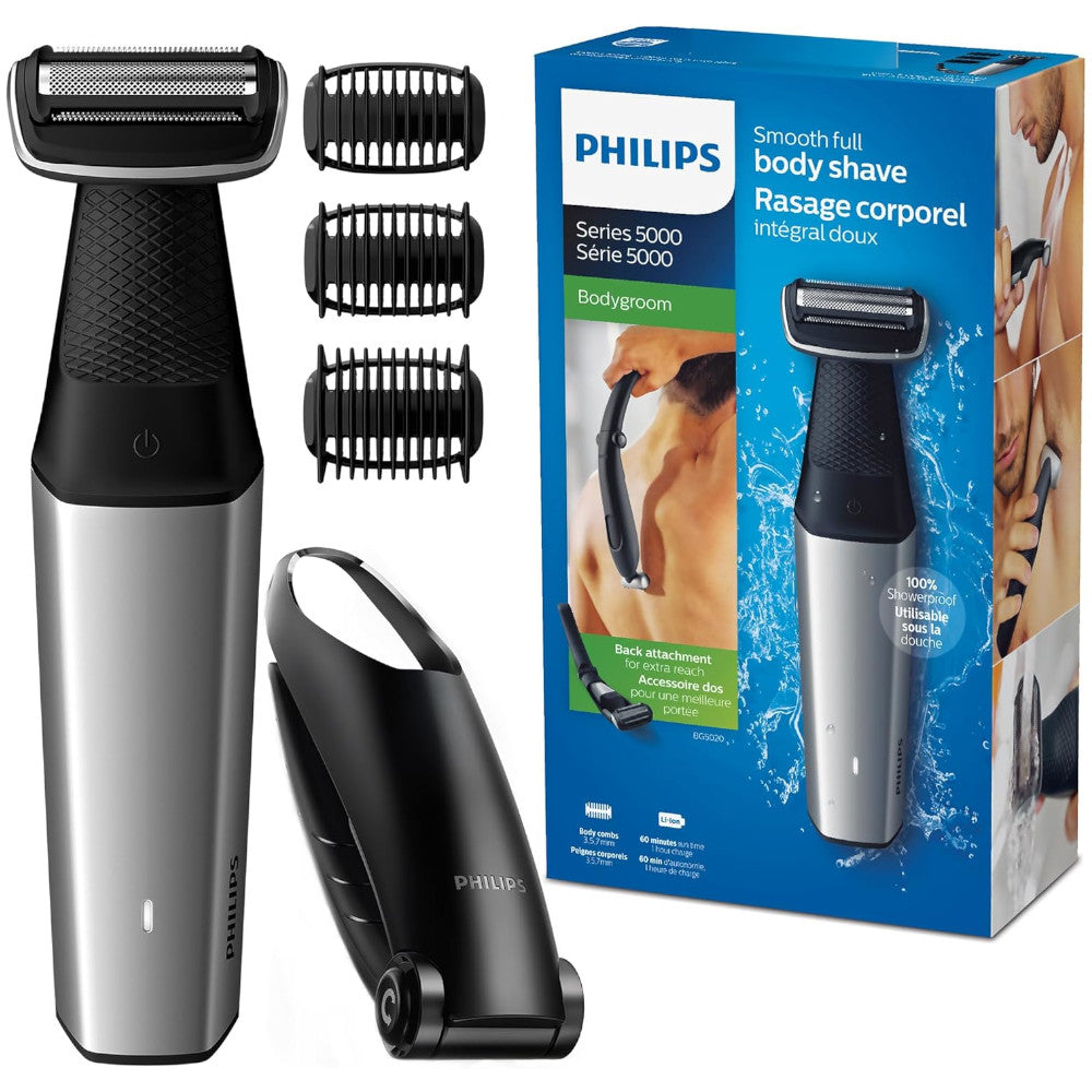 PHILIPS BG5020/15 Bodygroom Series 5000 Showerproof Groin and Body Trimmer