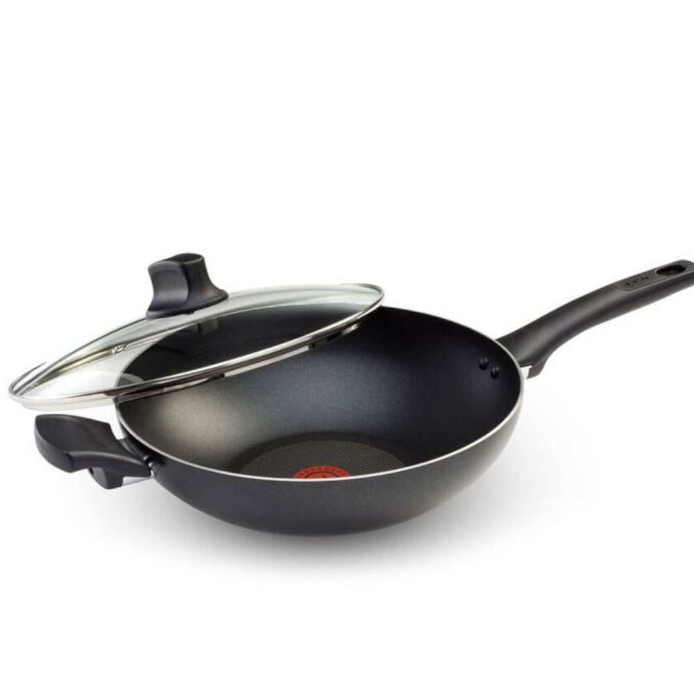 Wok avec couvercle T-FAL C5269054 Intuition 30 cm