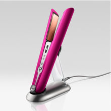 Load image into Gallery viewer, DYSON OFFICIAL OUTLET - Corrale Hair Straightener - Refurbished (EXCELLENT) with 1 year Warranty - Fuchsia &amp; Nickel
