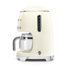 Load image into Gallery viewer, SMEG DCF02CRUS 50&#39;s Retro Style Coffee Maker in Cream - Certified open box
