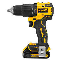 Charger l&#39;image dans la galerie, DEWALT DCK279C2 Atomic 20V Max Kit combiné perceuse/visseuse à percussion et tournevis à percussion sans balais remis à neuf avec garantie Dewalt
