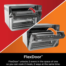 Load image into Gallery viewer, NINJA DCT401 12-in-1 Double Oven with FlexDoor, FlavorSeal &amp; Smart Finish - Factory serviced with Home Essentials warranty
