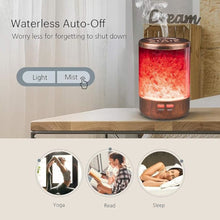 Load image into Gallery viewer, AUTUMN RAIN Essential Oil Diffuser Himalayan Salt Lamp Cool Mist Humidifier 3 in 1
