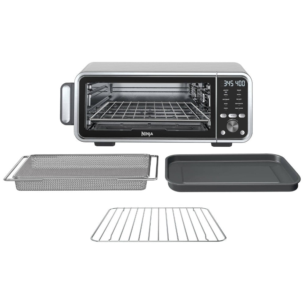 NINJA FT205CO Digital Air Fry Pro Countertop 10-in-1 Oven - Factory serviced with Home Essentials warranty