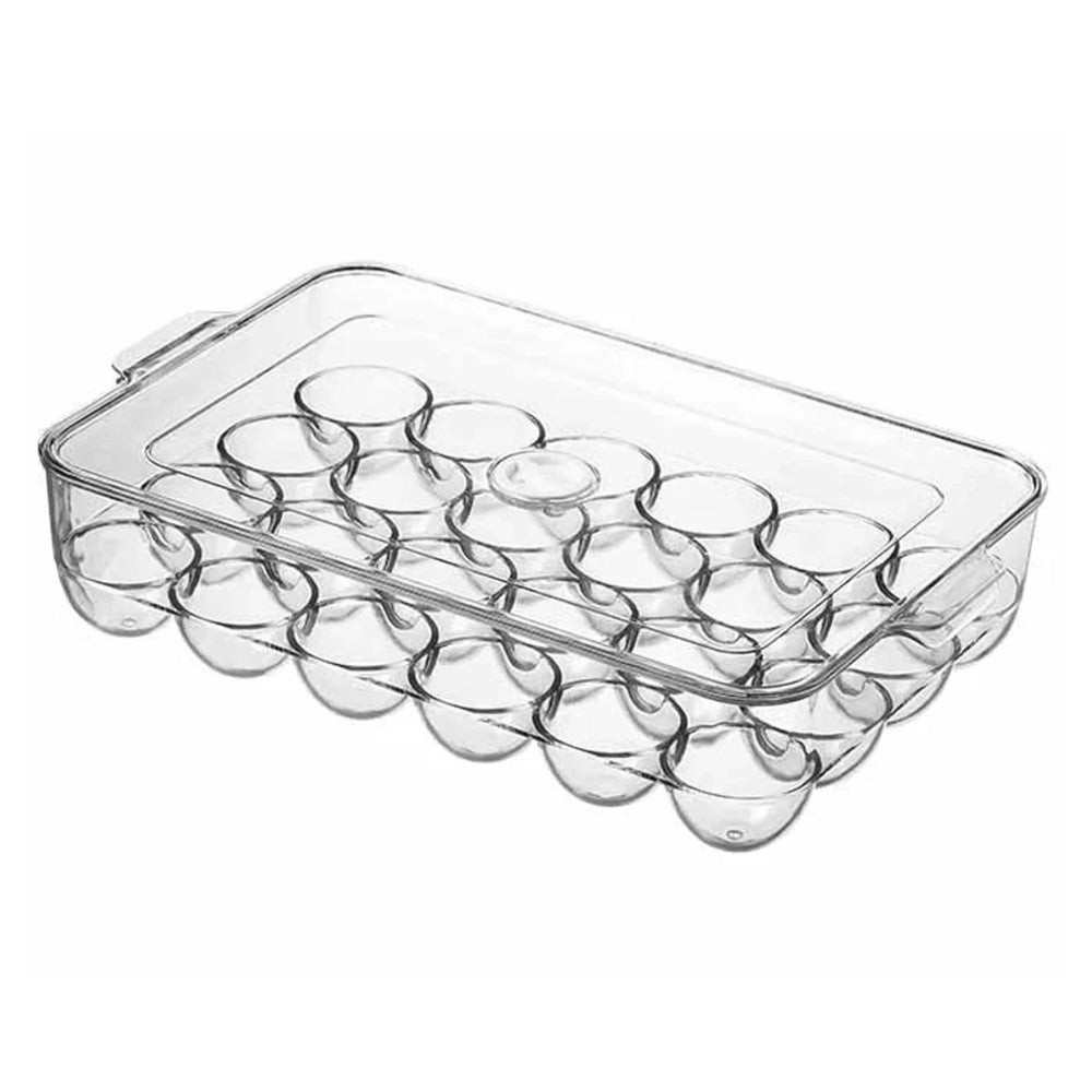 HOME AESTHETICS HA-5161 24pc Egg Holder with Lid