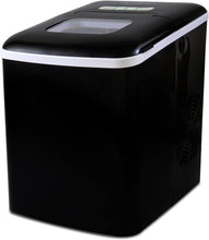 Load image into Gallery viewer, KOOLATRON KIM23-B Portable Countertop Automatic Ice Maker, Self-Cleaning with Digital Controls and LED Indicators in Black
