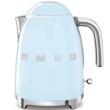 Load image into Gallery viewer, SMEG KLF03PBUS 50&#39;s Style Pastel Blue Kettle - Certified open box
