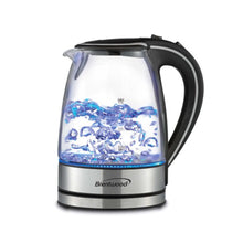 Load image into Gallery viewer, Brentwood KT-1900BK 1.8Qt Glass Kettle
