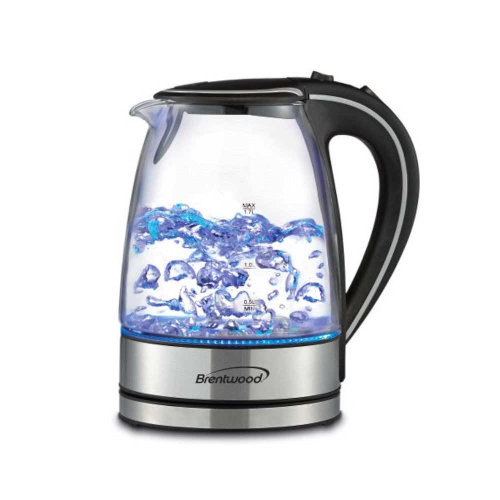 Brentwood KT-1900BK 1.8Qt Glass Kettle