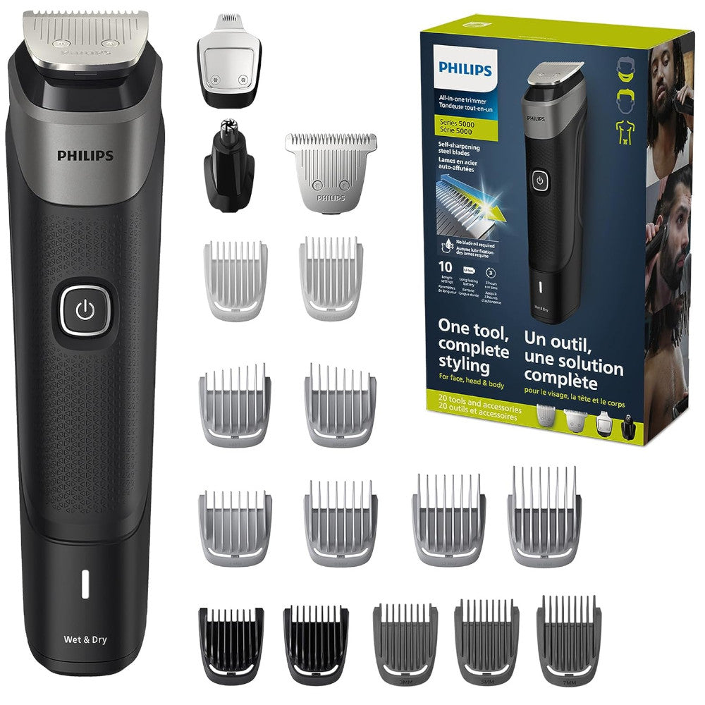 PHILIPS MG5910/28 Tondeuse tout-en-un Multigroom série 5000