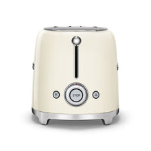 Load image into Gallery viewer, SMEG TSF01CRUS Retro 50&#39;s Style Cream 2-Slice Toaster- Certified open box
