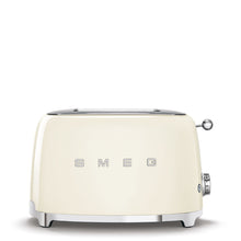 Load image into Gallery viewer, SMEG TSF01CRUS Retro 50&#39;s Style Cream 2-Slice Toaster- Certified open box
