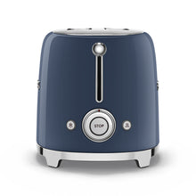 Load image into Gallery viewer, SMEG TSF01NBUS Retro 50&#39;s Style Navy Blue 2-Slice Toaster- Certified Open Box
