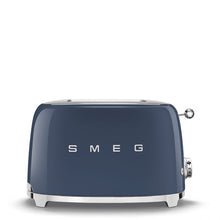 Load image into Gallery viewer, SMEG TSF01NBUS Retro 50&#39;s Style Navy Blue 2-Slice Toaster- Certified Open Box
