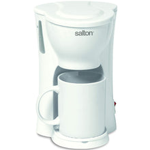 Charger l&#39;image dans la galerie, SALTON FC1026 Mini cafetière goutte à goutte compacte 1 tasse avec filtre à mailles réutilisable
